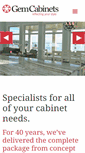Mobile Screenshot of gemcabinets.com